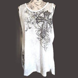 Cross Tank Top NWOT